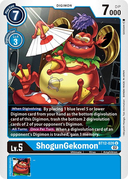 ShogunGekomon [BT12-026] [Across Time] | Play N Trade Winnipeg