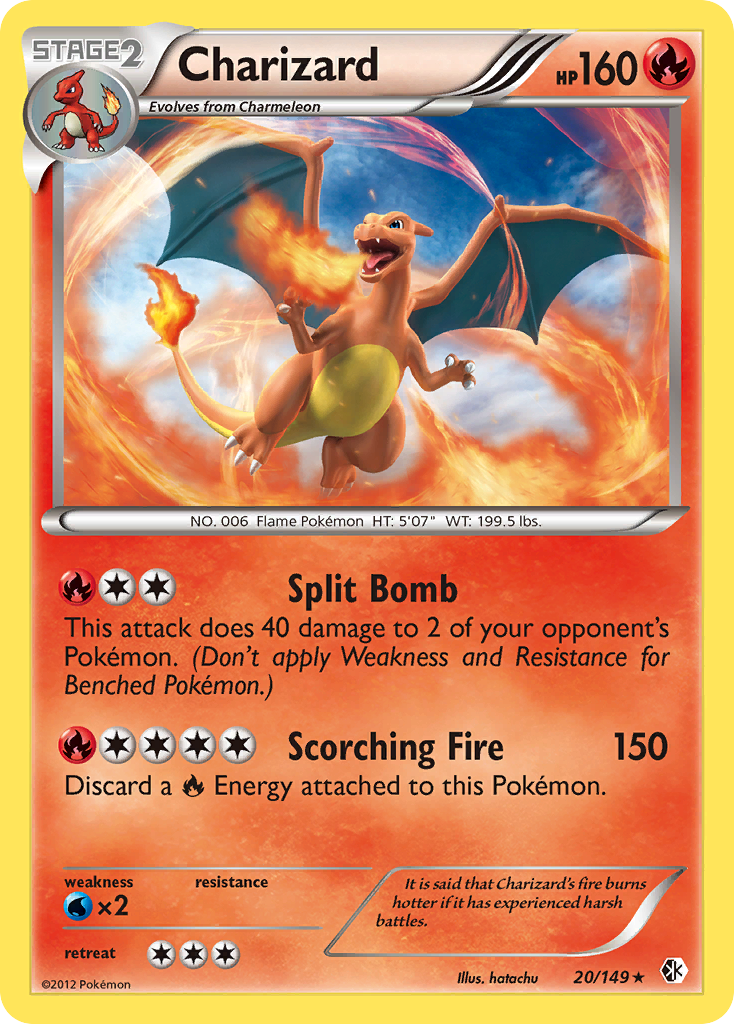 Charizard (20/149) [Black & White: Boundaries Crossed] | Play N Trade Winnipeg