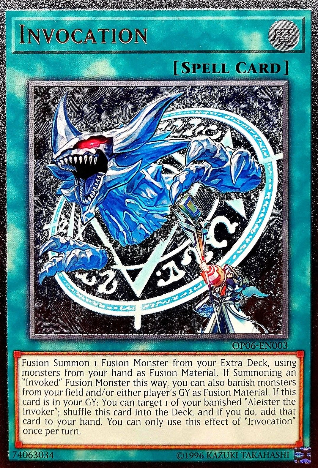 Invocation [OP06-EN003] Ultimate Rare | Play N Trade Winnipeg