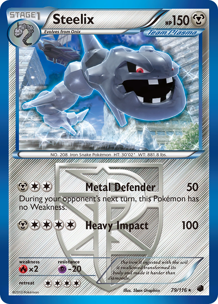 Steelix (79/116) [Black & White: Plasma Freeze] | Play N Trade Winnipeg