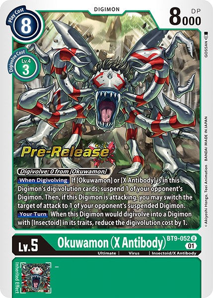 Okuwamon (X Antibody) [BT9-052] [X Record Pre-Release Promos] | Play N Trade Winnipeg