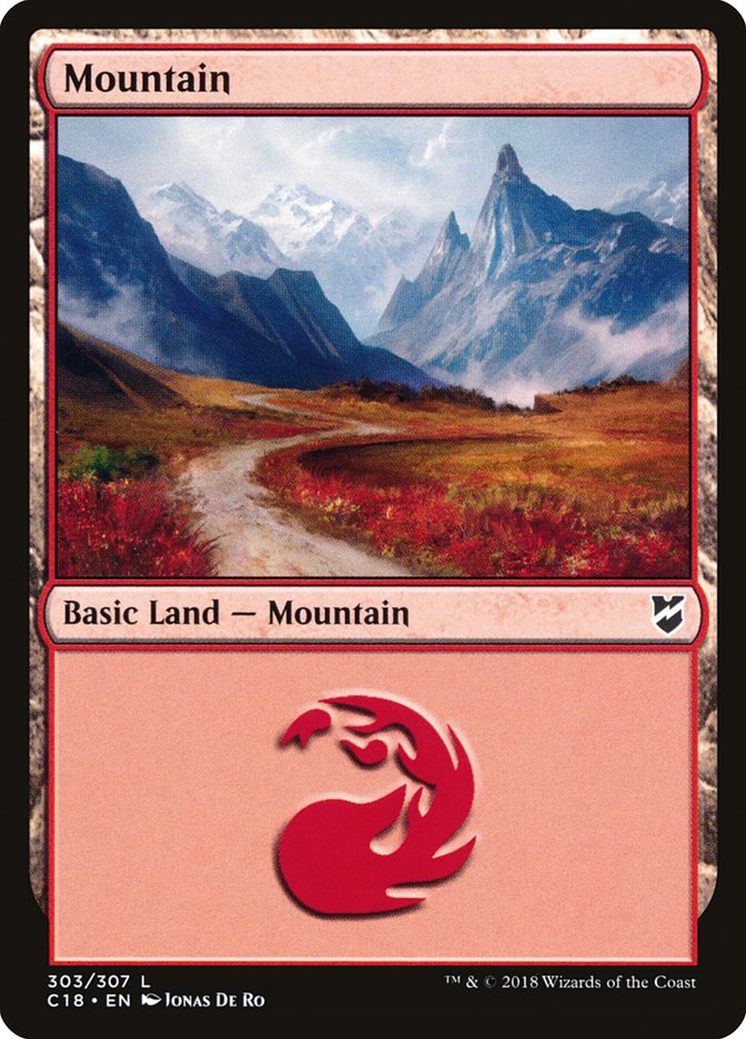 Mountain (303) [Commander 2018] | Play N Trade Winnipeg