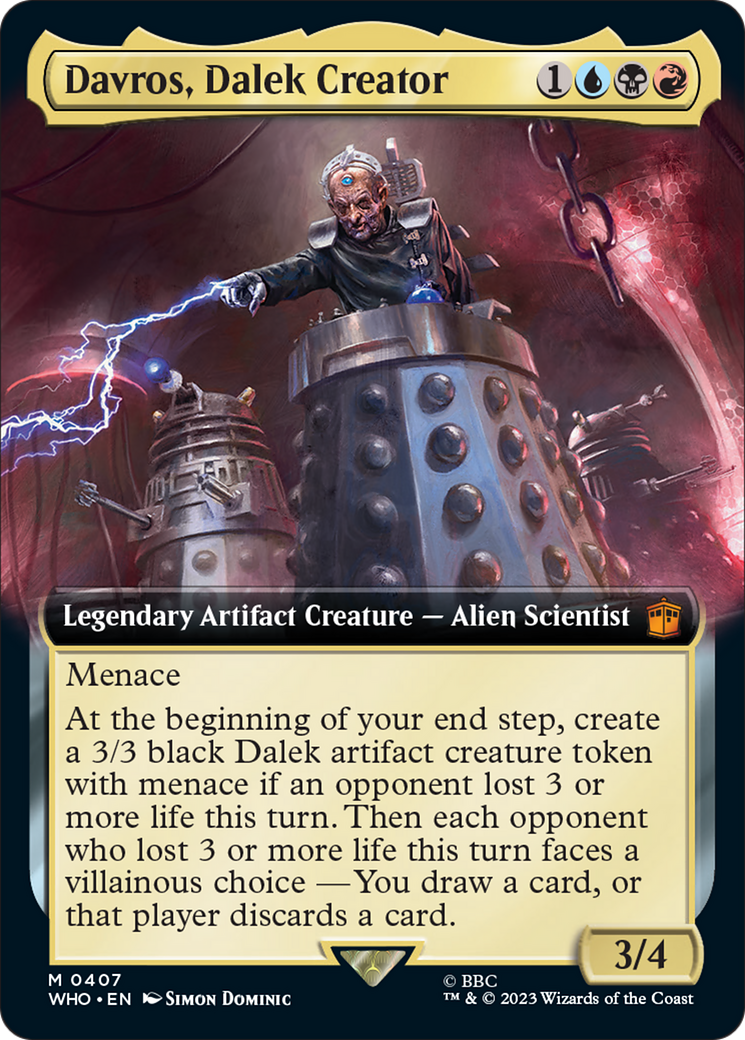 Davros, Dalek Creator (Extended Art) [Doctor Who] | Play N Trade Winnipeg