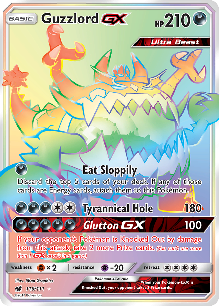 Guzzlord GX (116/111) [Sun & Moon: Crimson Invasion] | Play N Trade Winnipeg