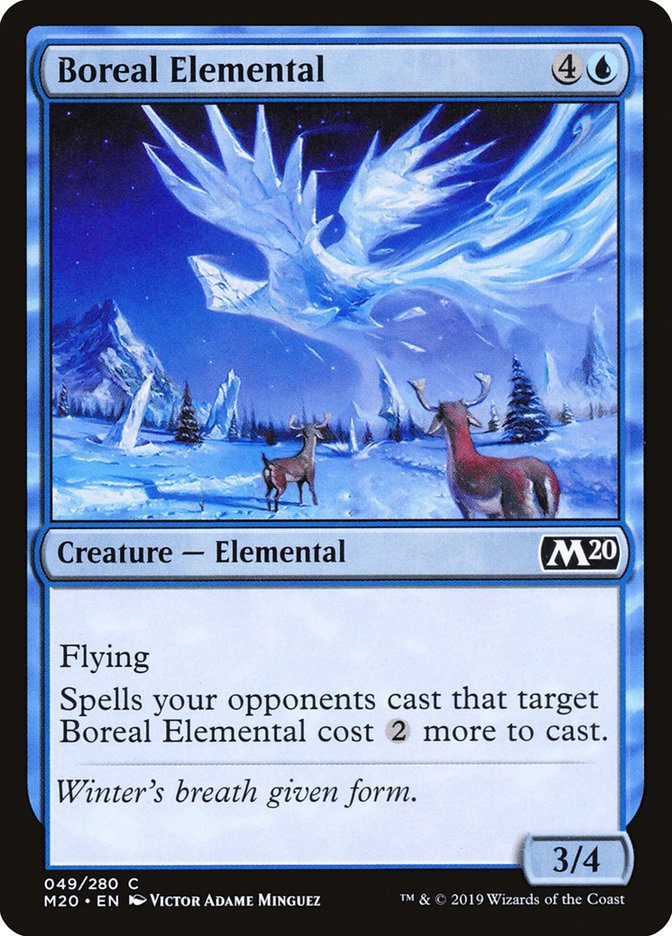 Boreal Elemental [Core Set 2020] | Play N Trade Winnipeg
