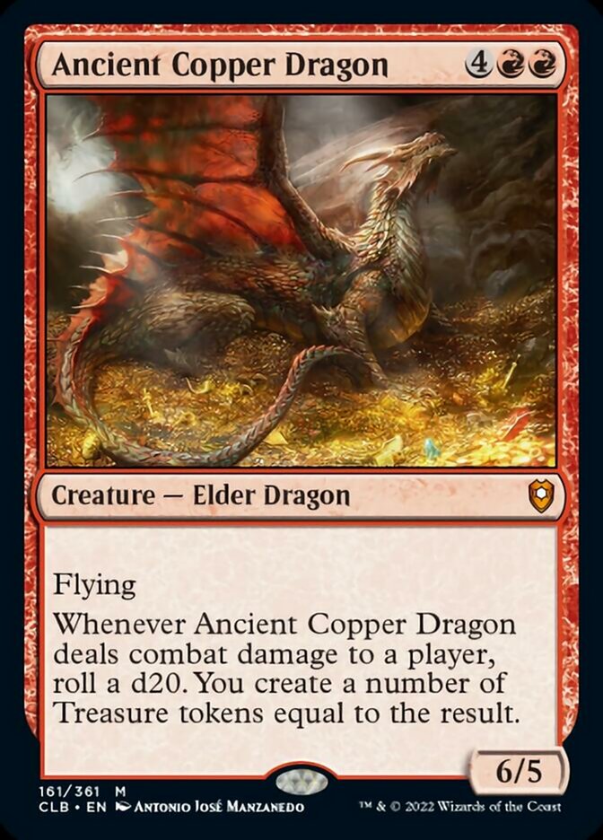 Ancient Copper Dragon [Commander Legends: Battle for Baldur's Gate] | Play N Trade Winnipeg