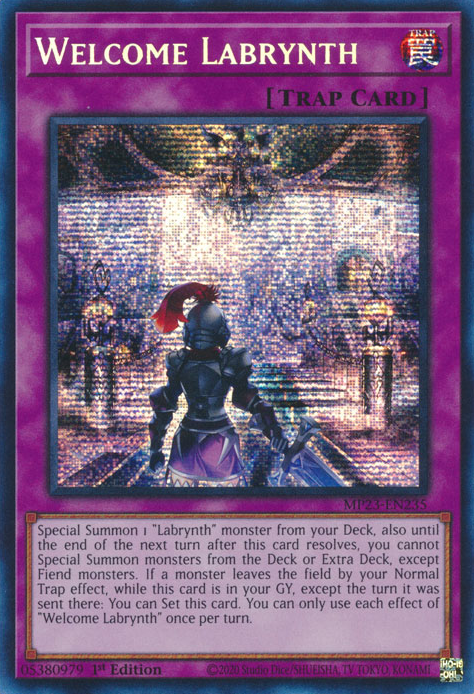 Welcome Labrynth [MP23-EN235] Prismatic Secret Rare | Play N Trade Winnipeg