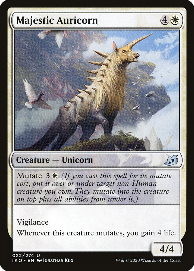 Majestic Auricorn [Ikoria: Lair of Behemoths] | Play N Trade Winnipeg