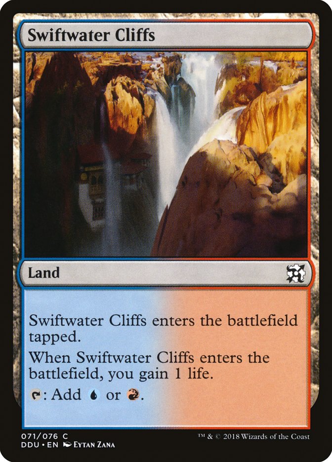 Swiftwater Cliffs [Duel Decks: Elves vs. Inventors] | Play N Trade Winnipeg