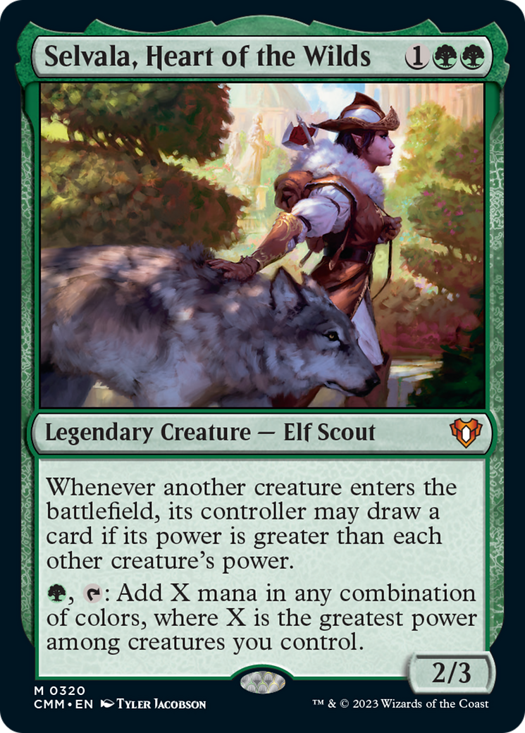 Selvala, Heart of the Wilds [Commander Masters] | Play N Trade Winnipeg
