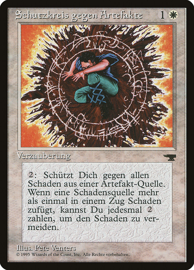 Circle of Protection: Artifacts (German) - "Schutzkreis gegen Artefakte" [Renaissance] | Play N Trade Winnipeg