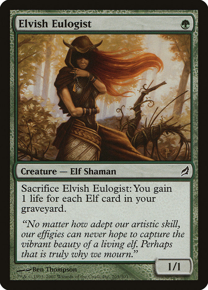 Elvish Eulogist [Lorwyn] | Play N Trade Winnipeg