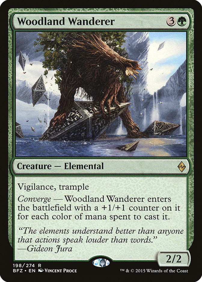 Woodland Wanderer [Battle for Zendikar] | Play N Trade Winnipeg