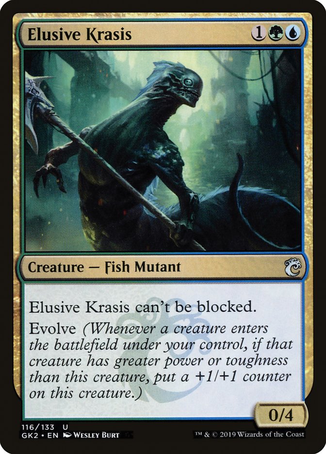 Elusive Krasis [Ravnica Allegiance Guild Kit] | Play N Trade Winnipeg