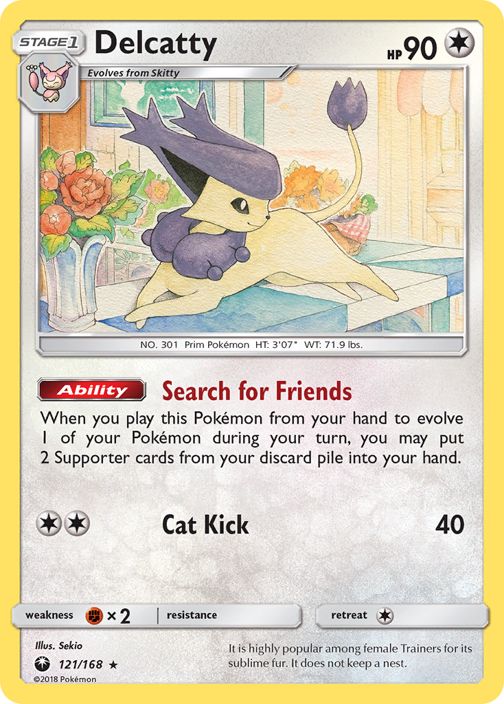 Delcatty (121/168) [Sun & Moon: Celestial Storm] | Play N Trade Winnipeg