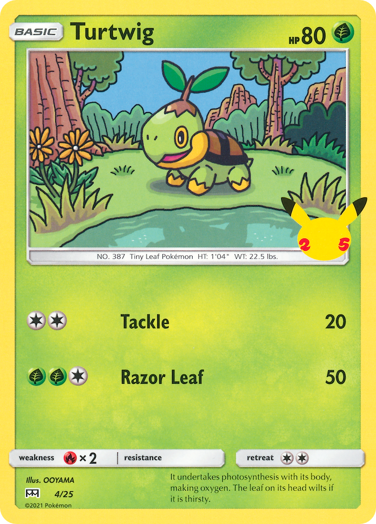 Turtwig (4/25) [McDonald's 25th Anniversary] | Play N Trade Winnipeg