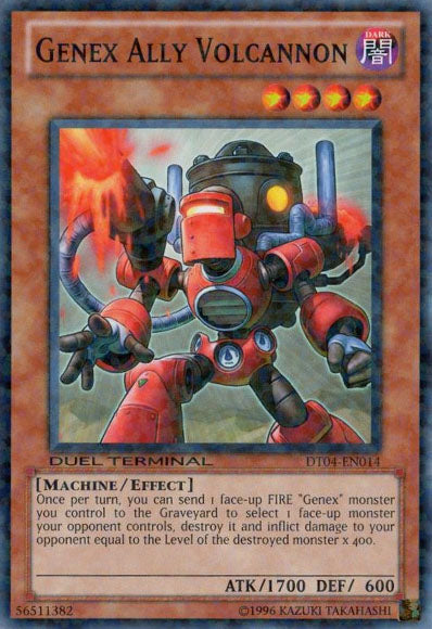 Genex Ally Volcannon [DT04-EN014] Common | Play N Trade Winnipeg