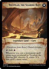 Brass's Tunnel-Grinder // Tecutlan, The Searing Rift [The Lost Caverns of Ixalan] | Play N Trade Winnipeg