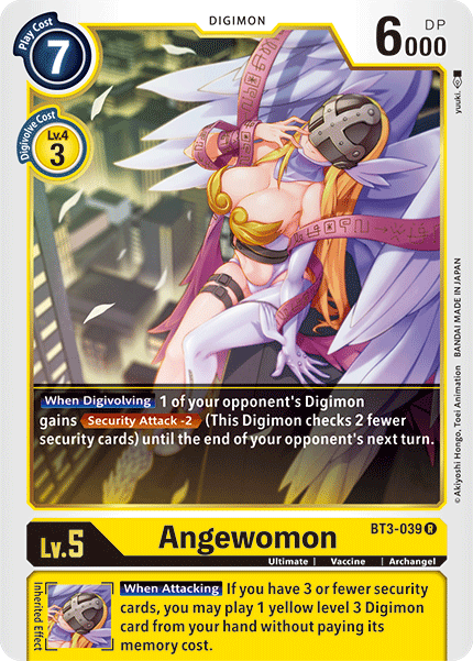 Angewomon [BT3-039] [Release Special Booster Ver.1.5] | Play N Trade Winnipeg