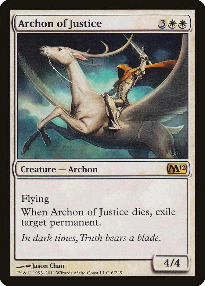 Archon of Justice [Magic 2012] | Play N Trade Winnipeg