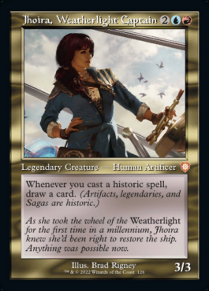 Jhoira, Weatherlight Captain (Retro) [The Brothers' War Commander] | Play N Trade Winnipeg