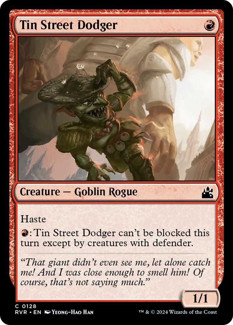 Tin Street Dodger [Ravnica Remastered] | Play N Trade Winnipeg