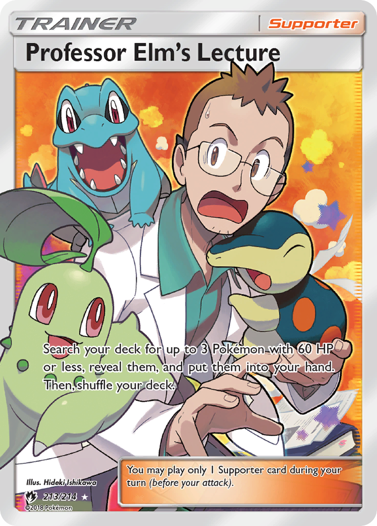 Professor Elm's Lecture (213/214) [Sun & Moon: Lost Thunder] | Play N Trade Winnipeg