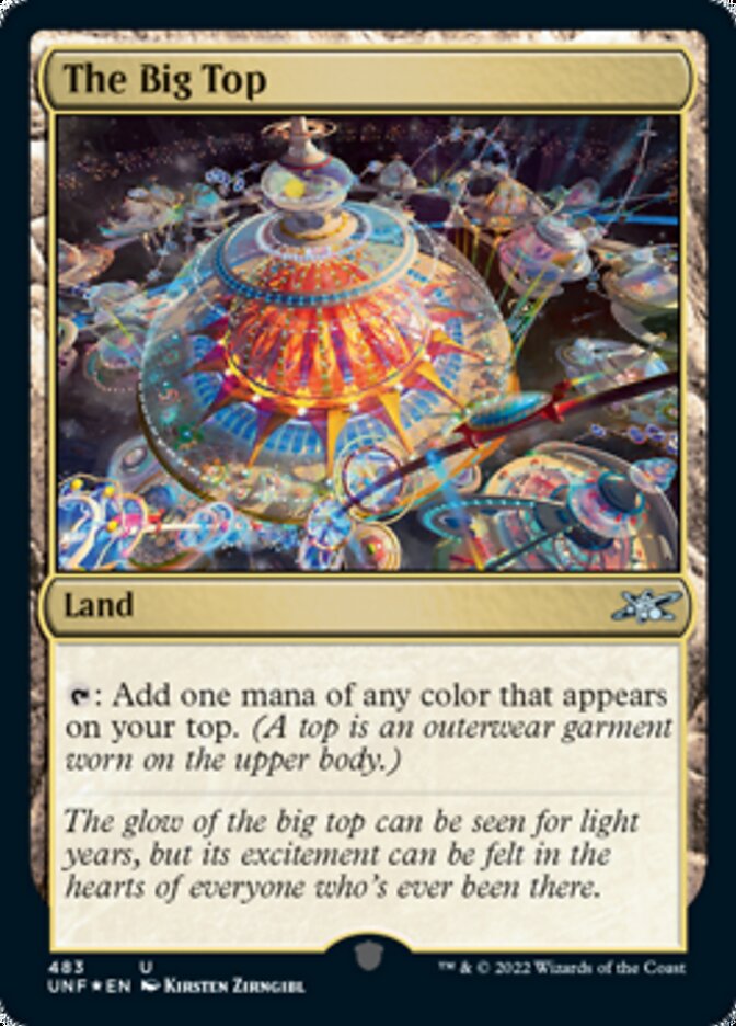 The Big Top (Galaxy Foil) [Unfinity] | Play N Trade Winnipeg