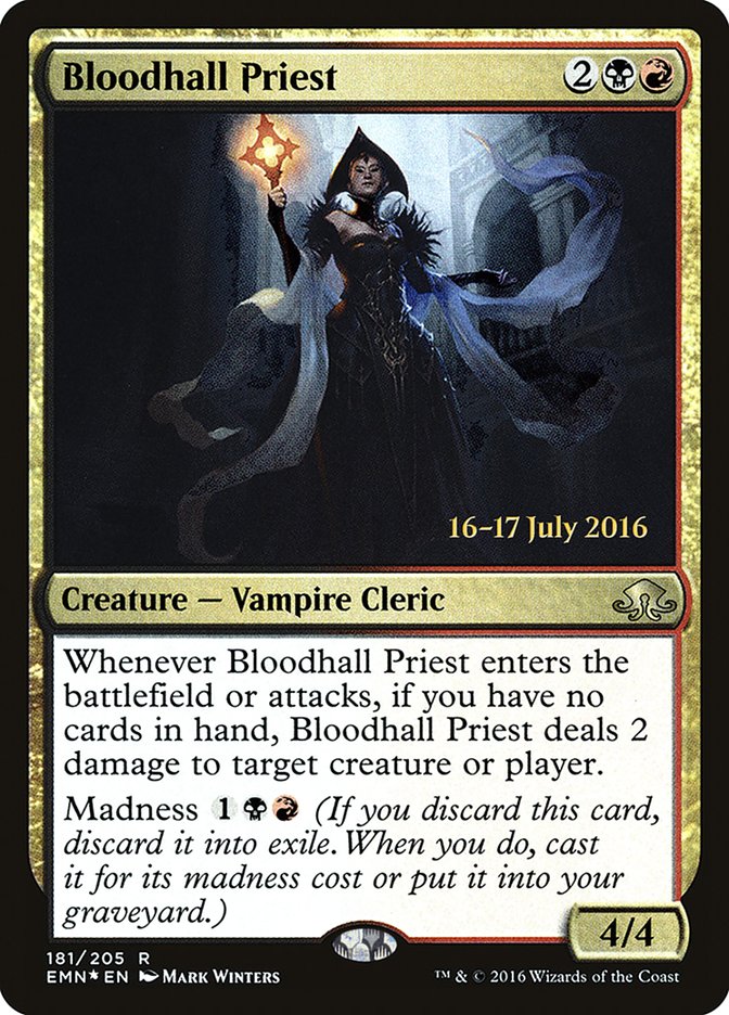 Bloodhall Priest  [Eldritch Moon Prerelease Promos] | Play N Trade Winnipeg