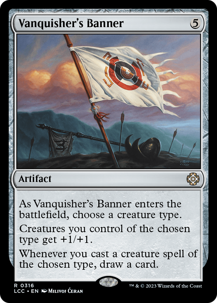 Vanquisher's Banner [The Lost Caverns of Ixalan Commander] | Play N Trade Winnipeg