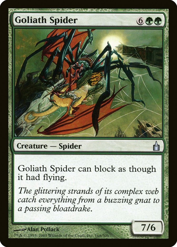 Goliath Spider [Ravnica: City of Guilds] | Play N Trade Winnipeg