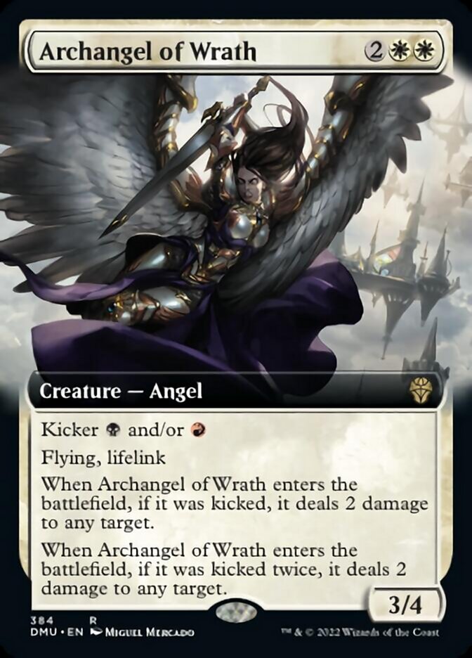 Archangel of Wrath (Extended Art) [Dominaria United] | Play N Trade Winnipeg