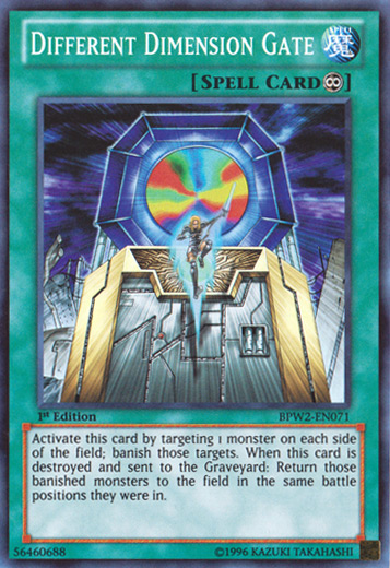 Different Dimension Gate [BPW2-EN071] Super Rare | Play N Trade Winnipeg