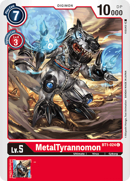 MetalTyrannomon [BT1-024] [Release Special Booster Ver.1.0] | Play N Trade Winnipeg