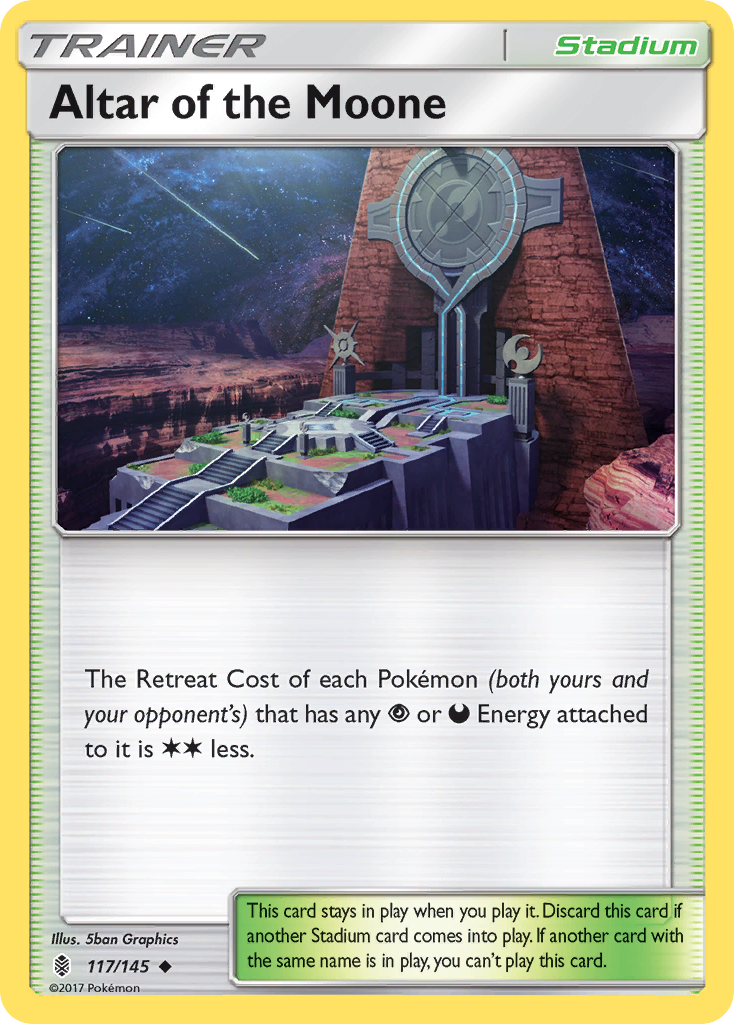 Altar of the Moone (117/145) [Sun & Moon: Guardians Rising] | Play N Trade Winnipeg