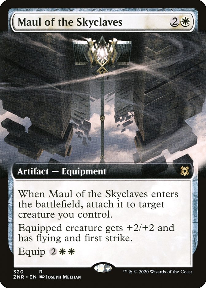 Maul of the Skyclaves (Extended) [Zendikar Rising] | Play N Trade Winnipeg