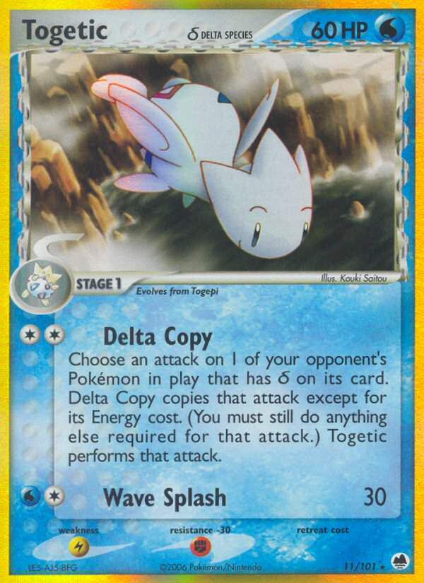 Togetic (11/101) (Delta Species) [EX: Dragon Frontiers] | Play N Trade Winnipeg