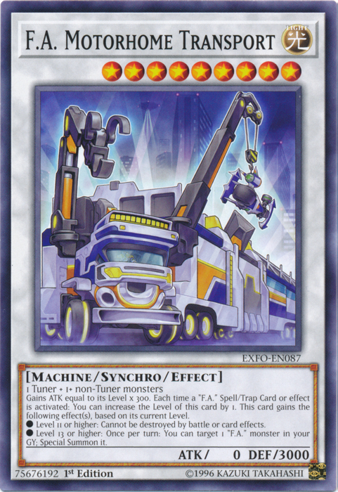 F.A. Motorhome Transport [EXFO-EN087] Common | Play N Trade Winnipeg