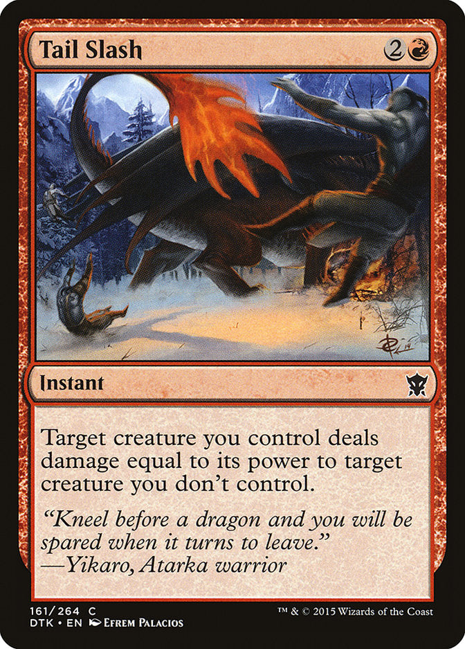 Tail Slash [Dragons of Tarkir] | Play N Trade Winnipeg