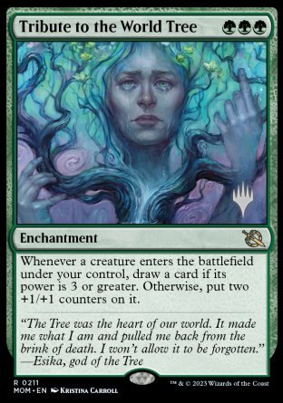 Tribute to the World Tree (Promo Pack) [March of the Machine Promos] | Play N Trade Winnipeg