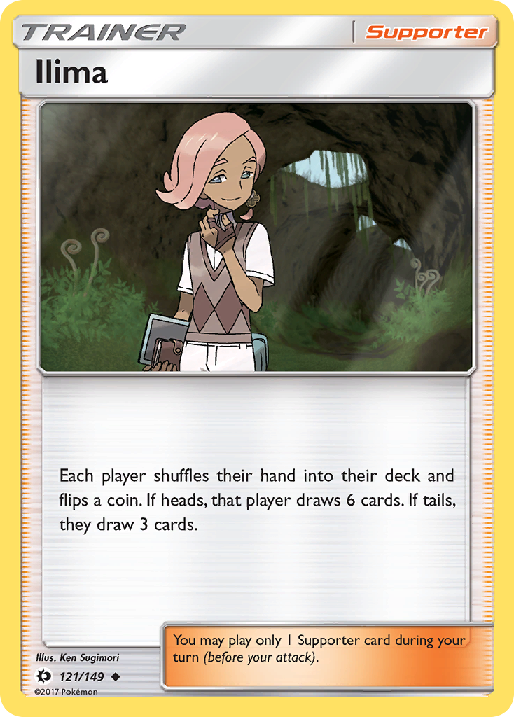 Ilima (121/149) [Sun & Moon: Base Set] | Play N Trade Winnipeg