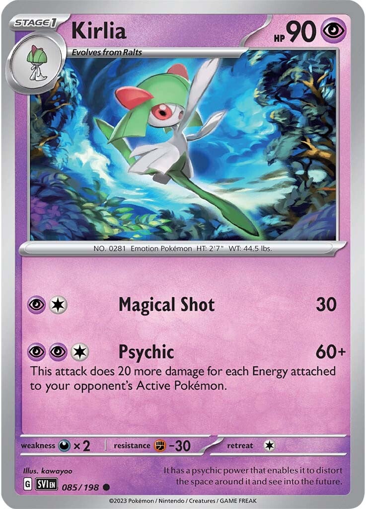 Kirlia (085/198) [Scarlet & Violet: Base Set] | Play N Trade Winnipeg