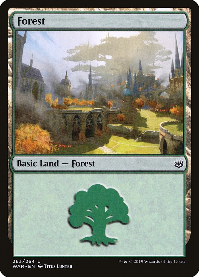 Forest (263) [War of the Spark] | Play N Trade Winnipeg