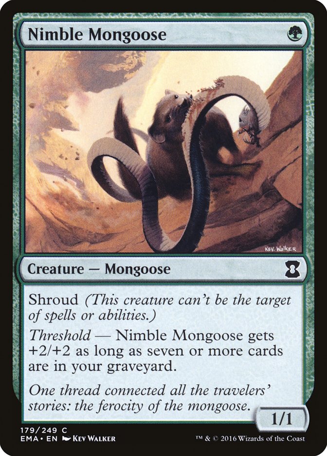 Nimble Mongoose [Eternal Masters] | Play N Trade Winnipeg