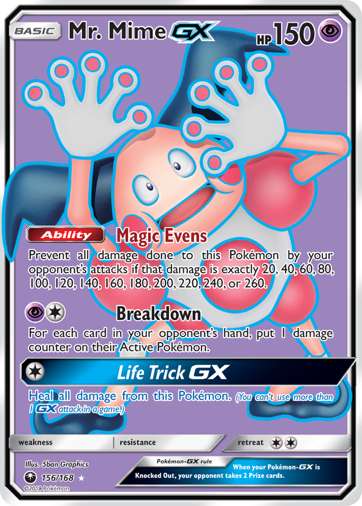 Mr. Mime GX (156/168) [Sun & Moon: Celestial Storm] | Play N Trade Winnipeg