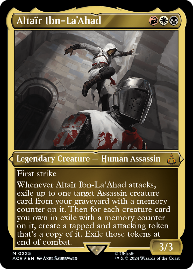 Altair Ibn-La'Ahad (Foil Etched) [Assassin's Creed] | Play N Trade Winnipeg
