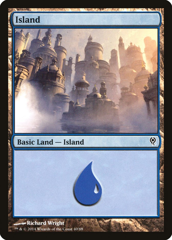 Island (40) [Duel Decks: Jace vs. Vraska] | Play N Trade Winnipeg