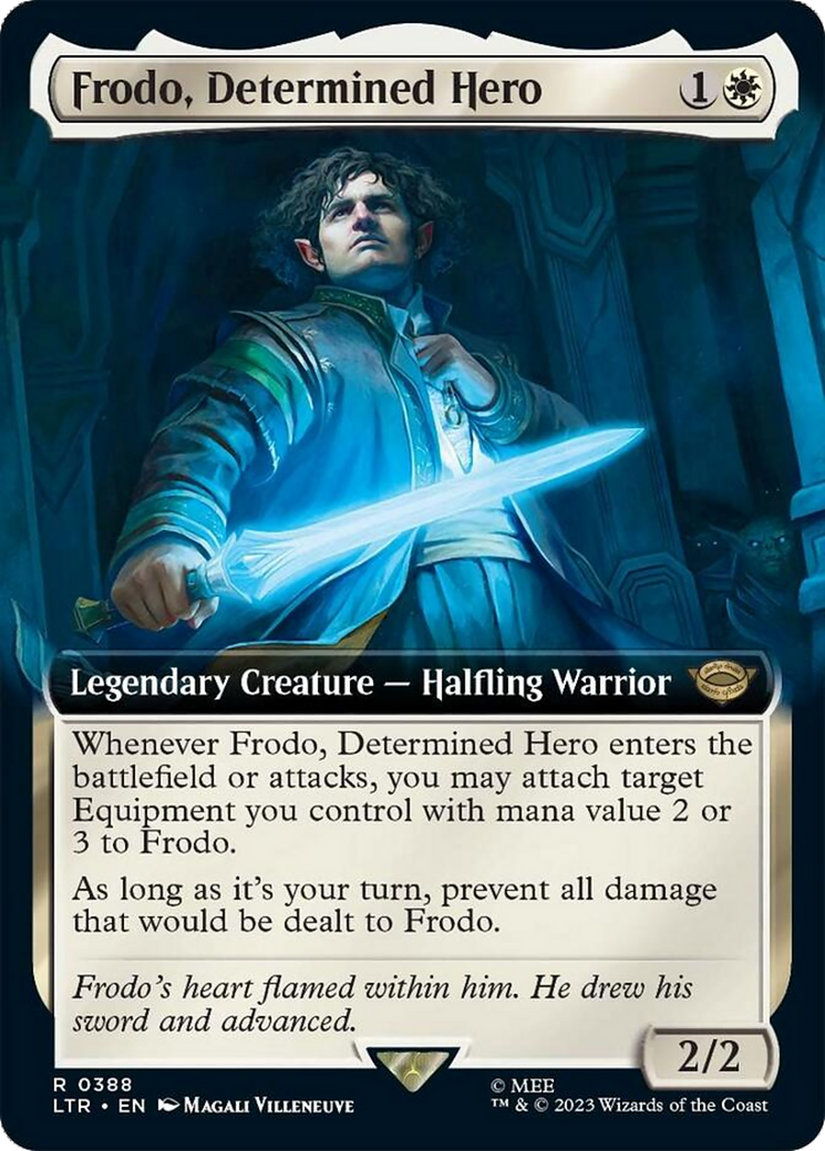 Frodo, Determined Hero (Extended Art) [The Lord of the Rings: Tales of Middle-Earth] | Play N Trade Winnipeg
