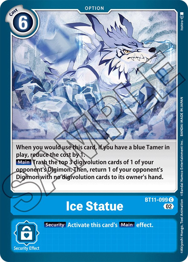 Ice Statue [BT11-099] [Dimensional Phase] | Play N Trade Winnipeg