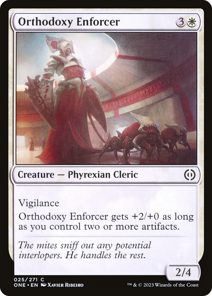 Orthodoxy Enforcer [Phyrexia: All Will Be One] | Play N Trade Winnipeg